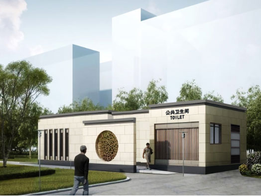 大丰镇豪华组装型移动厕所